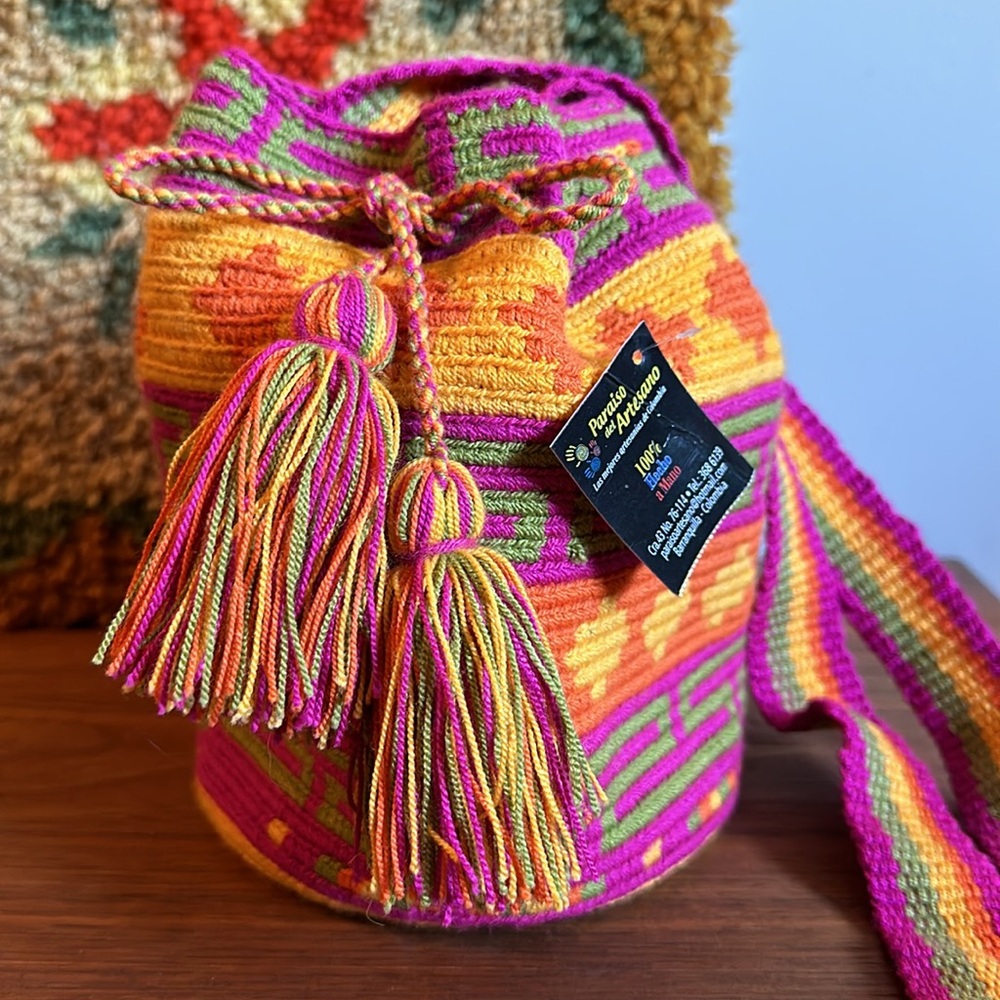 Wayuu Tribe Handmade Woven Mini Bag